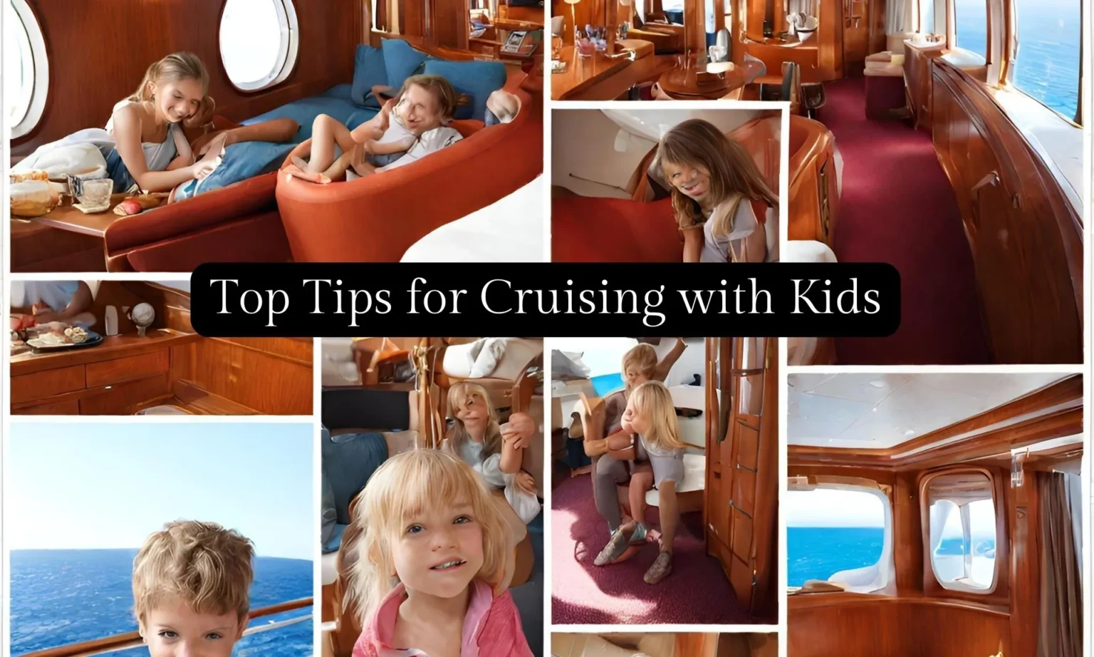 Top Tips for Cruising with Kids: Making Memorable Family Adventures at Sea 1 Top Tips for Cruising with Kids