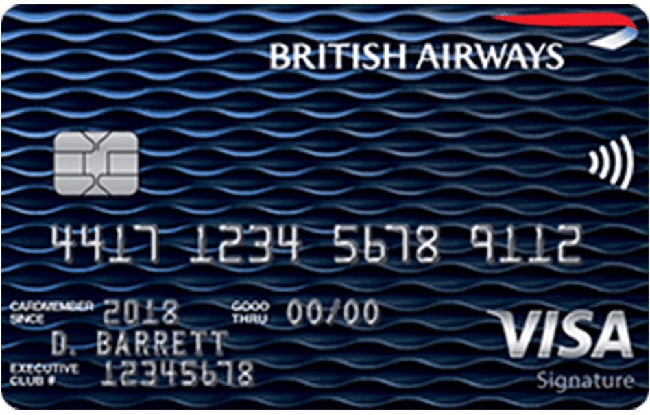 british airways visa signature card benefits