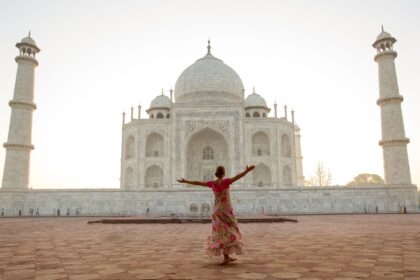Visiting the Taj Mahal