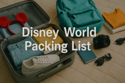 The Ultimate Disney World Packing List for 2025 4 Disney World Packing List