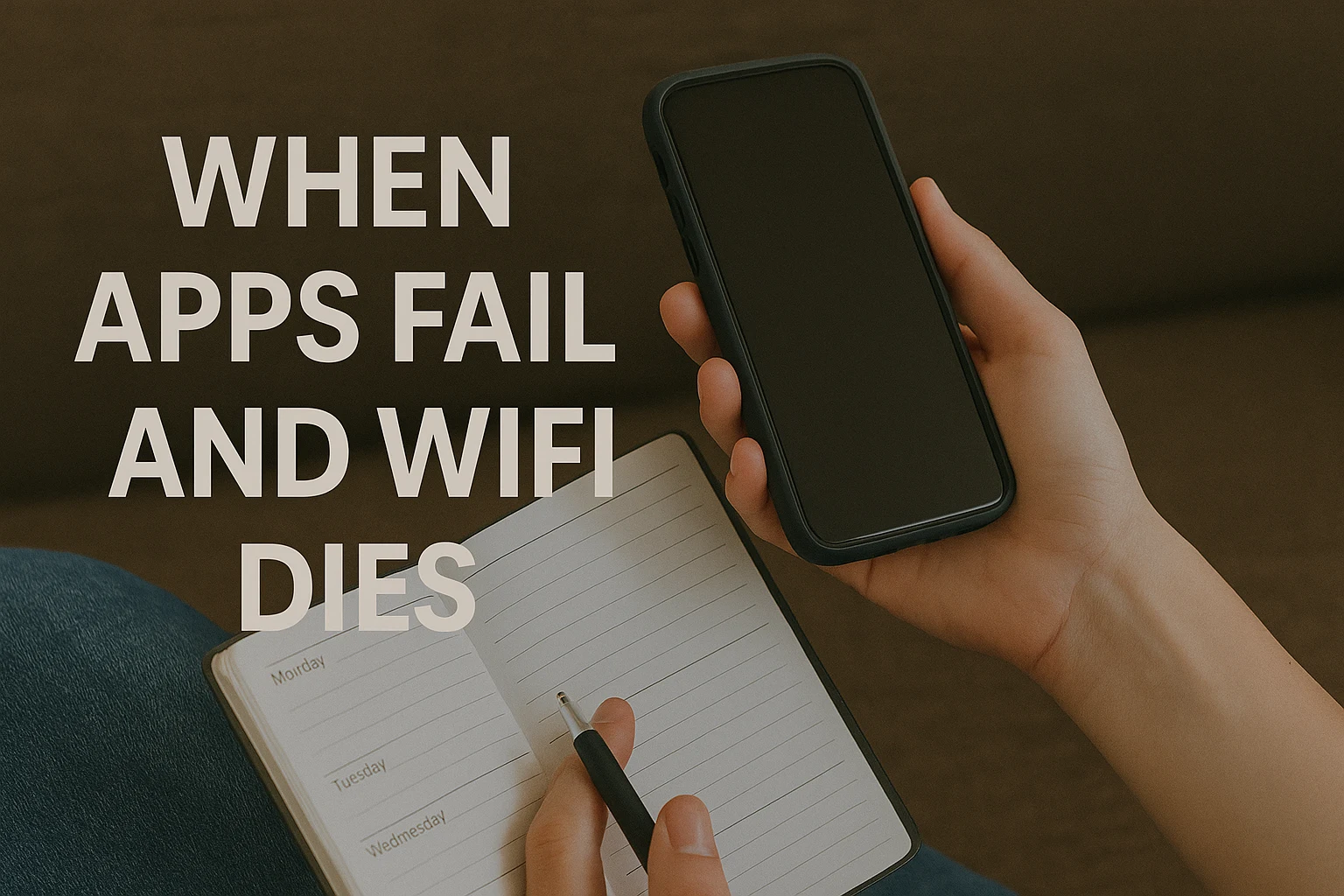 When Apps Fail and WiFi Dies: How Digital Dependence Nearly Ruined My Travels 1 When Apps Fail and WiFi Dies