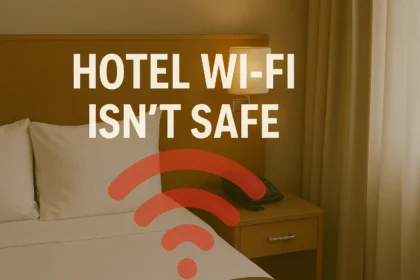 Hotel Wi-Fi Isn't Safe