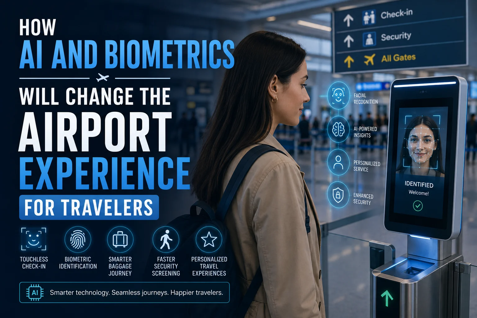 How AI and Biometrics Will Change the Airport Experience for Travelers 1 How AI and Biometrics Will Change the Airport Experience for Travelers