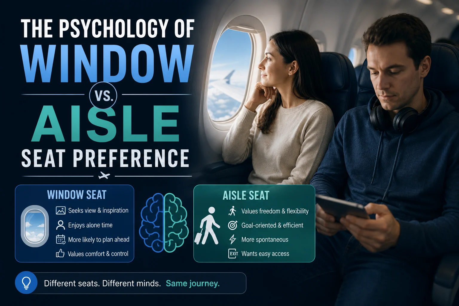 The Psychology of Window vs. Aisle Seat Preference