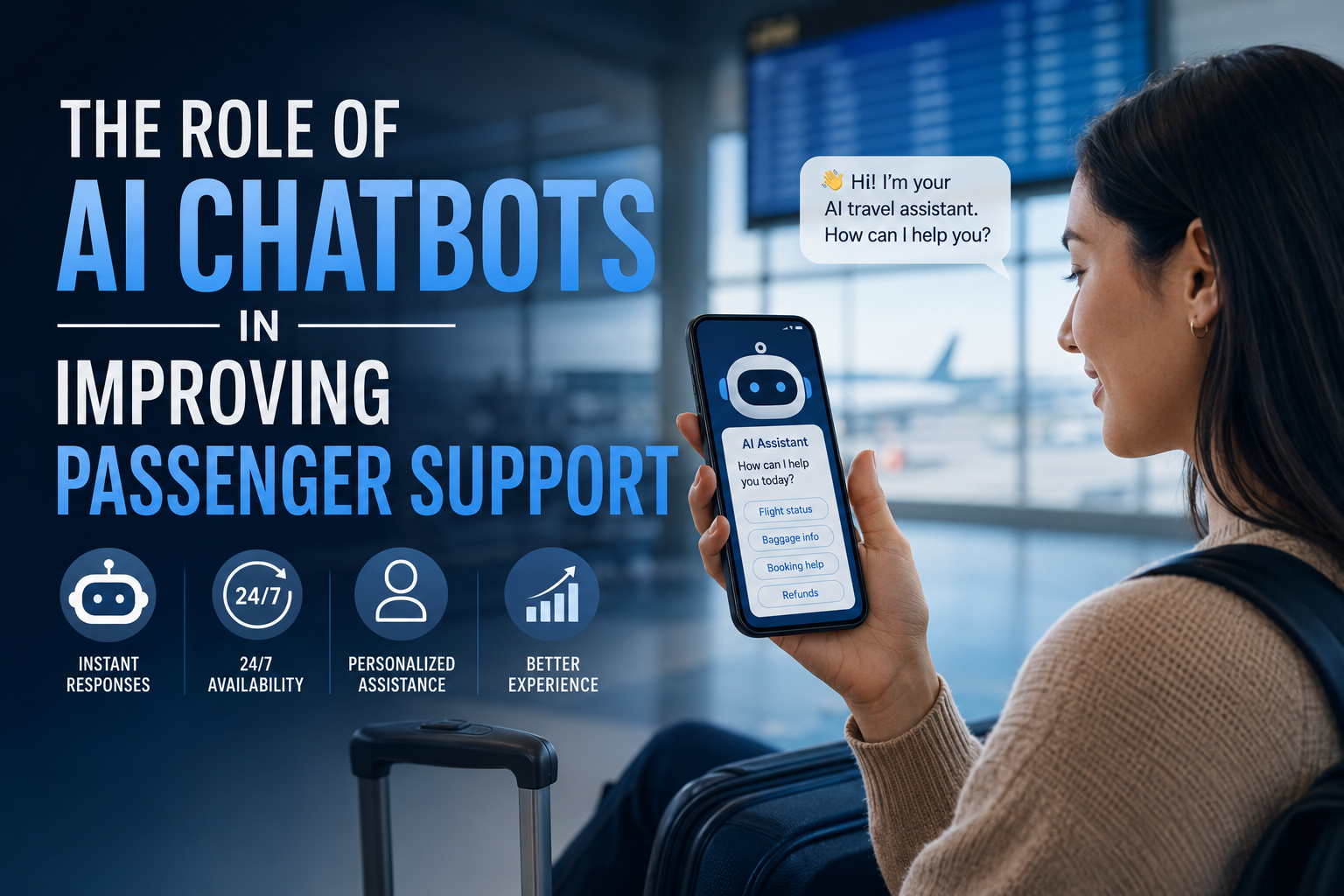 The Role of AI Chatbots in Improving Passenger Support: Revolutionizing the Airline Customer Experience 1 The Role of AI Chatbots in Improving Passenger Support
