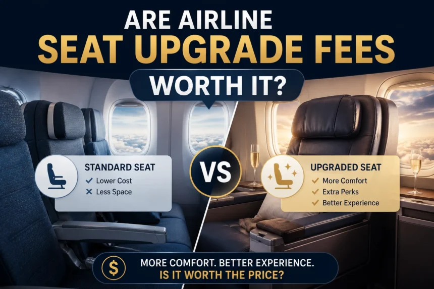 Are Airline Seat Upgrade Fees Worth It