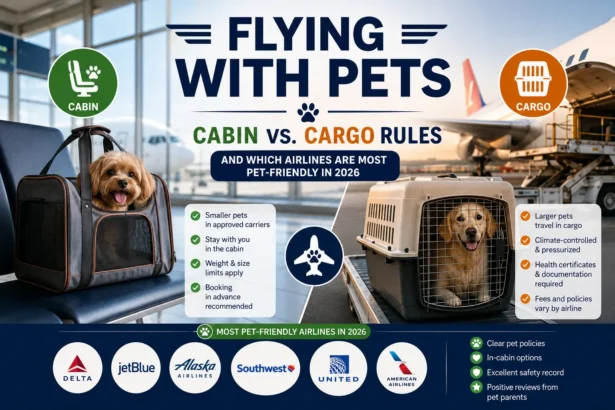 Flying With Pets: Cabin vs. Cargo Rules and Which Airlines Are Most Pet-Friendly in 2026
