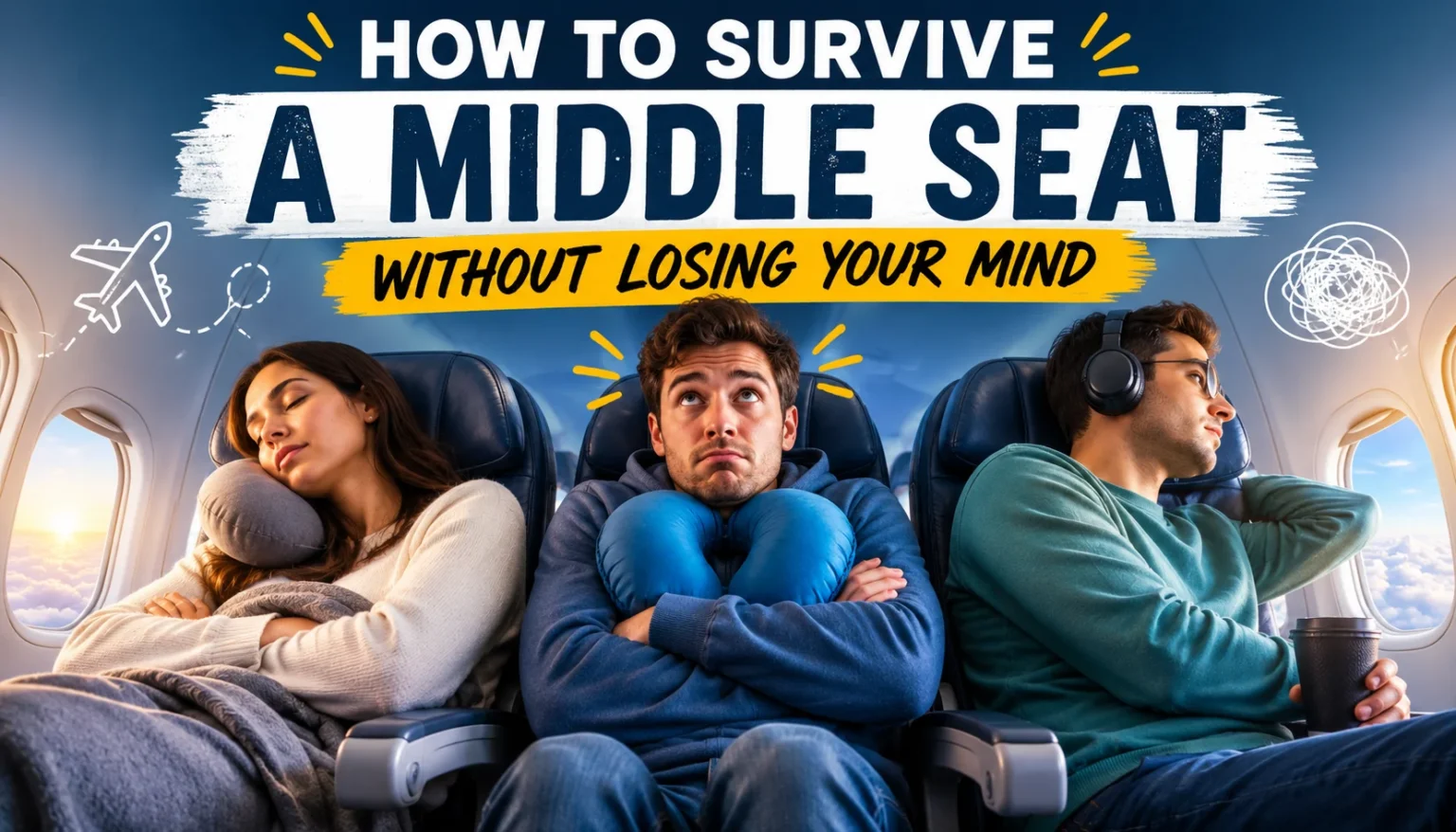 How to Survive a Middle Seat Without Losing Your Mind 1 How to Survive a Middle Seat Without Losing Your Mind
