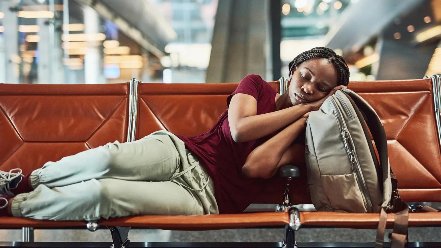 How to Sleep at an Airport Overnight Without Misery
