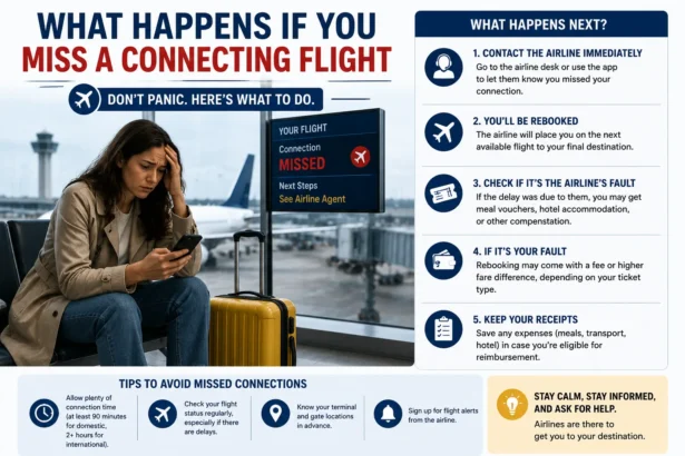 What Happens If You Miss a Connecting Flight