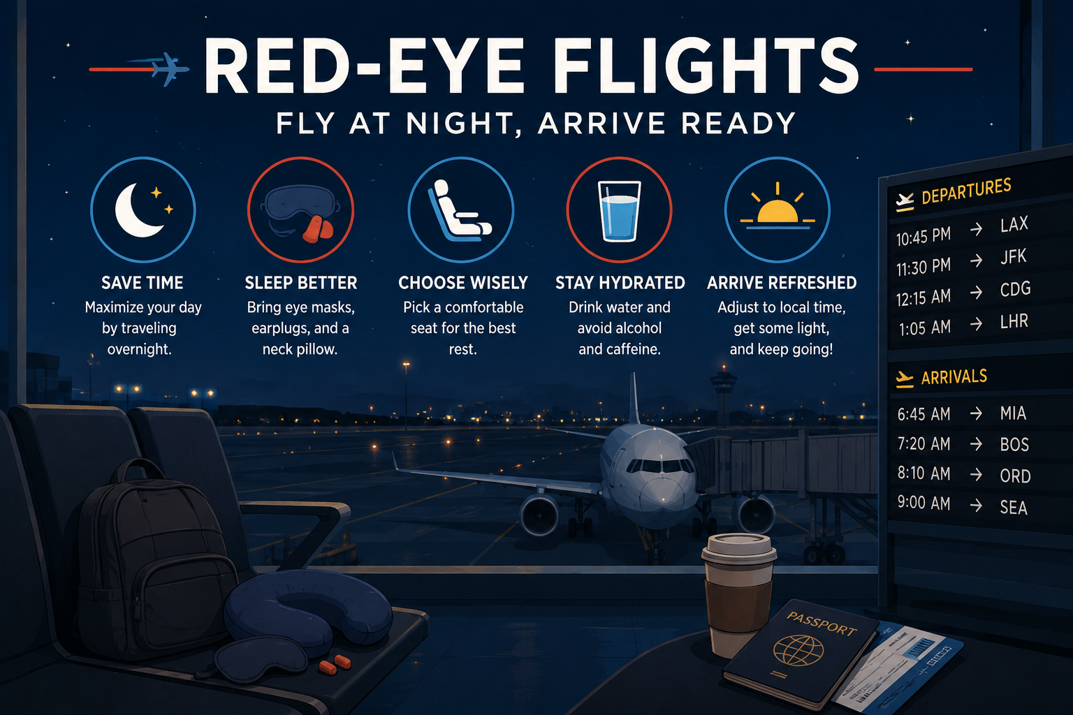 Red-Eye Flights: Who They're Actually Good For (and Who Should Avoid Them) 1 Red-Eye Flights